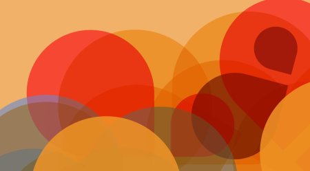 Оранжевая абстракция