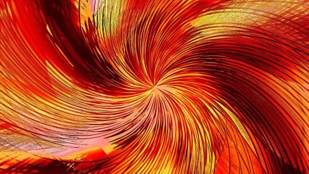 Оранжевая абстракция