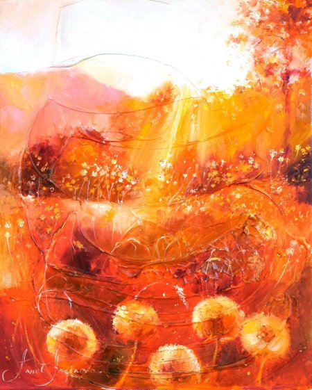 Оранжевый в живописи