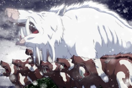 Принцесса Мононоке кабан Оккотононуси