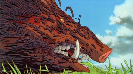 Мультики Хаяо Миядзаки принцесса Мононоке