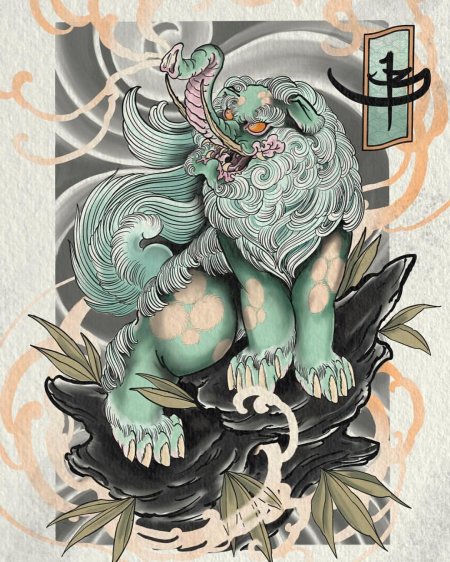 Мифологические существа Японии дракон