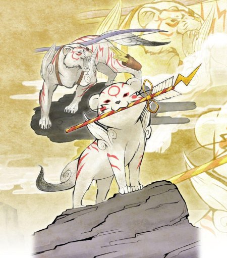 Аниме Аматерасу японская мифология