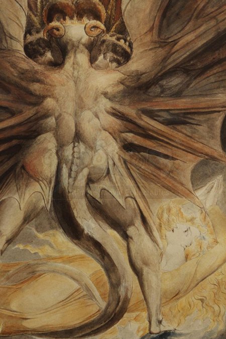 Уильям Блейк Великий красный дракон