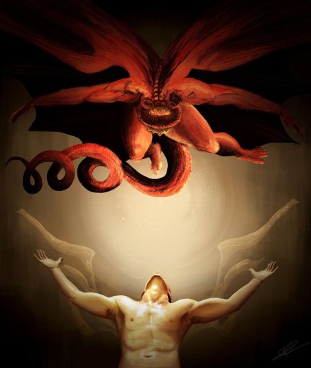 Вильям Блейк Великий красный дракон