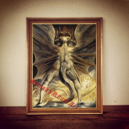 Вильям Блейк красный дракон