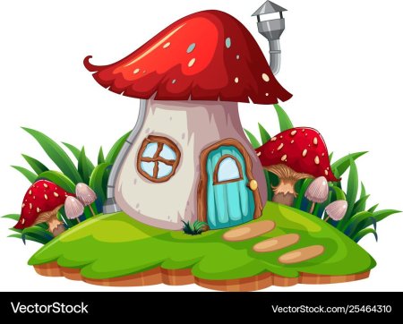 Сказочный домик гриб