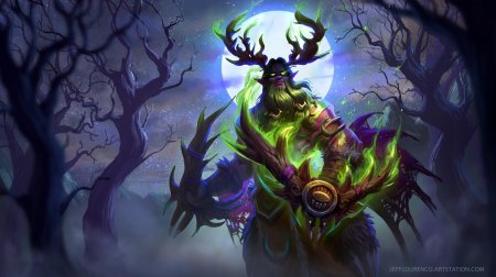 Варкрафт друид Малфурион