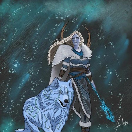 Скади богиня Скандинавская