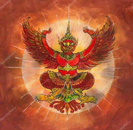 Птица Гаруда в славянской мифологии