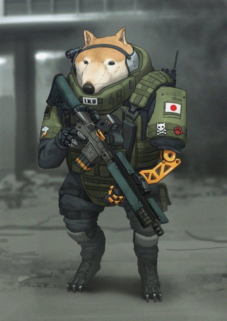 Собака воин