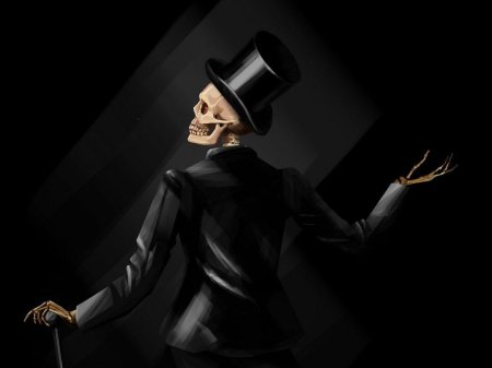 Костюм скелета