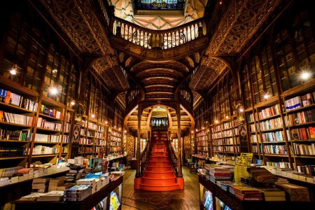 Книжный магазин Livraria Lello Гарри Поттер
