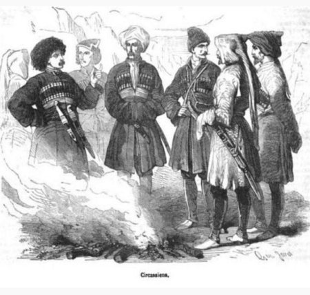 Народы Кавказа 19 век Адыги