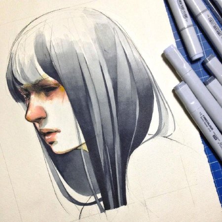 Copic Sketch арт