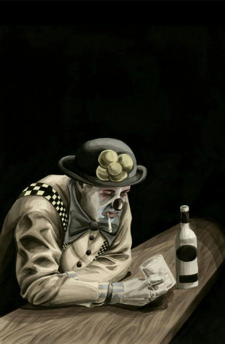 Грустный клоун