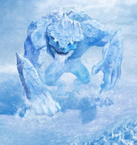 Ледяной голем Элементаль