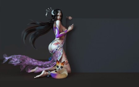 Девушка фэнтези арт