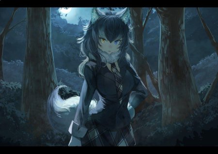 Wolf Kemono friends аниме