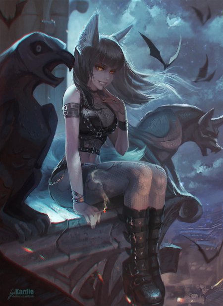 Аниме фэнтези зверолюди