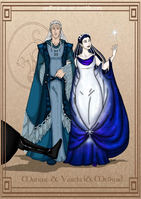 Сильмариллион Манвэ и Варда