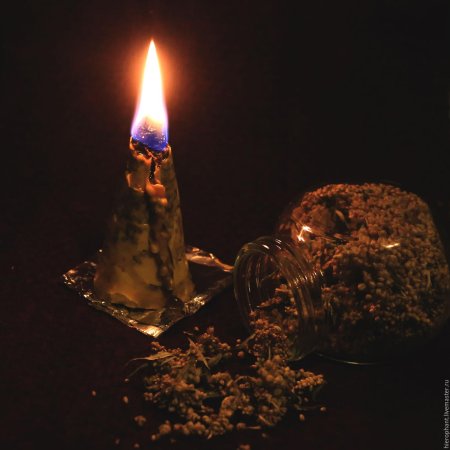 Травяные бесфитильные свечи