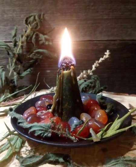 Травяные свечи