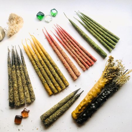 Травяные свечи