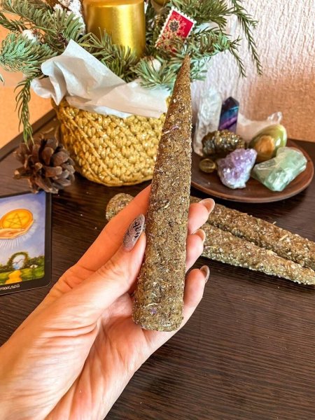 Травяные бесфитильные свечи