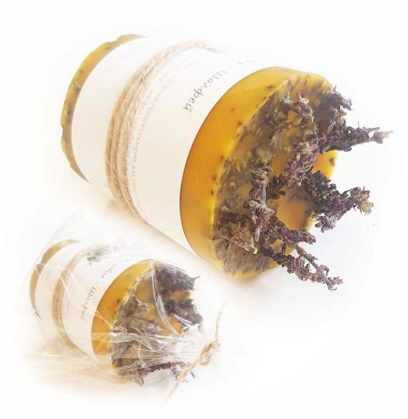 Травяные бесфитильные свечи