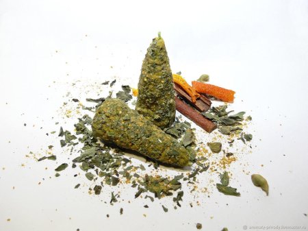 Свеча "трава"