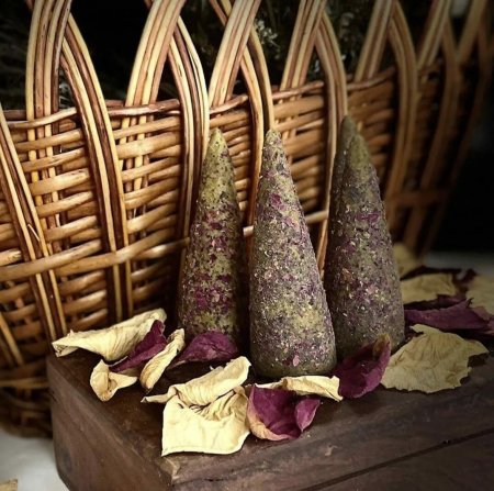 Травяные бесфитильные свечи