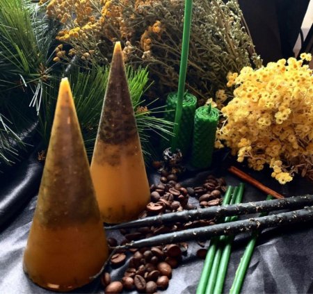 ВЕДЬМИНА травяная свеча