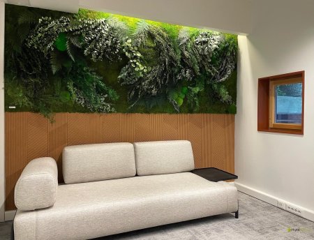 Phytowalls with animal Relief