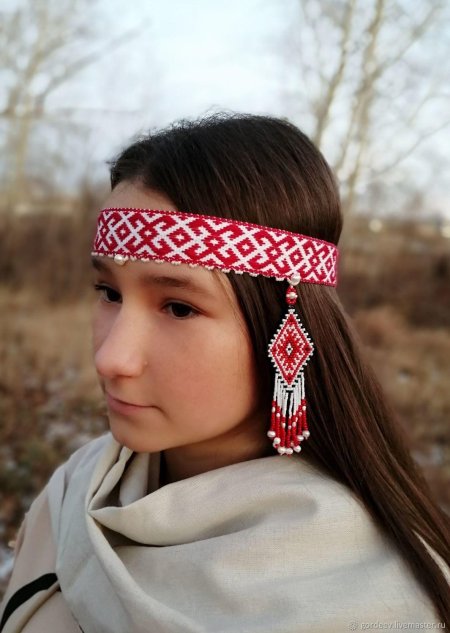 Славянский головной убор очелье