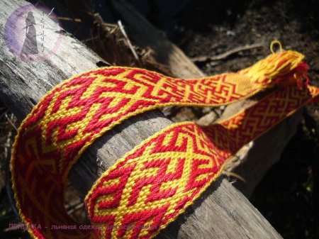 Очелье макраме