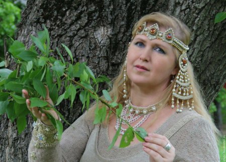 Очелье древняя Русь