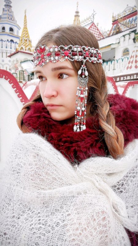 Славянский оберег очелье