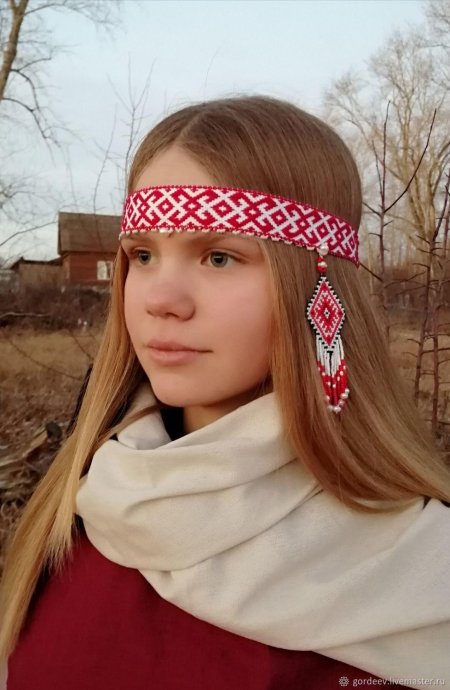 Славянский головной убор очелье