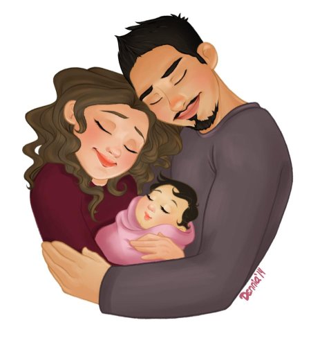 Nagham Art семья