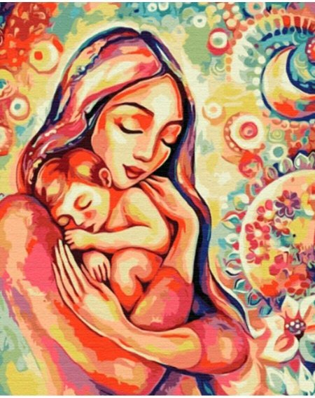 Картина по номерам материнство