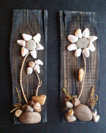 Панно из природного материала