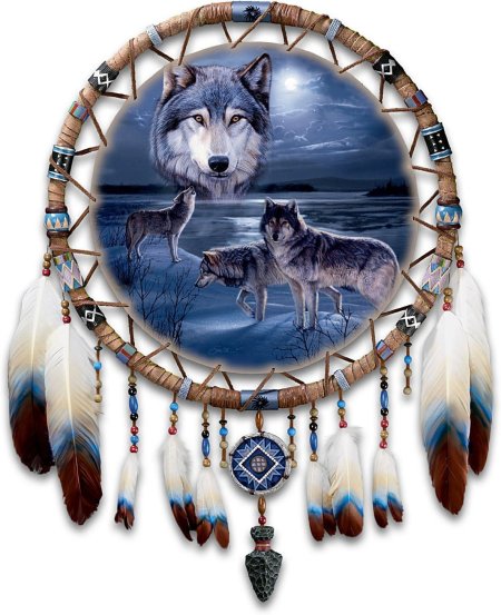 Волк Ловец снов индейцы