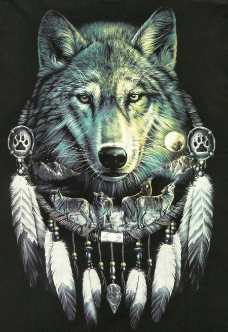 Волк Ловец снов индейцы