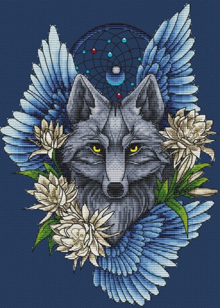 Наталья Орехова вышивка Ловец снов