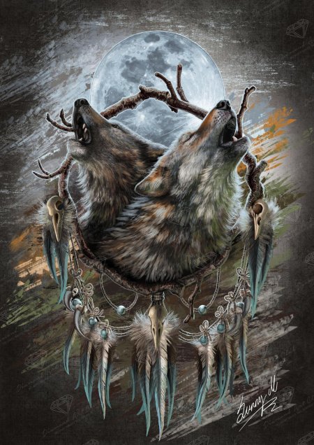 Шаманский волк