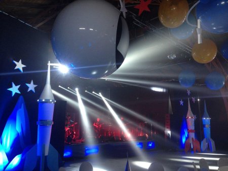 Декорации в стиле космос