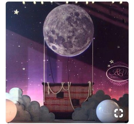 Декорации космонавтика