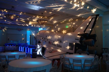 Ресторан в стиле космоса