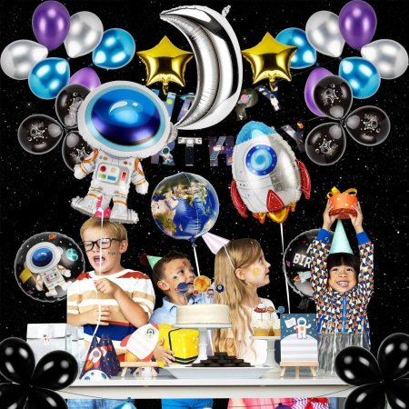 Детская вечеринка в стиле космос